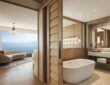 Romantic Hotel Room with Bathtub Taj Cidade de Goa Horizon, Panjim Goa